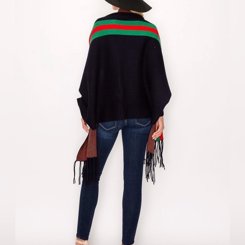 ✏️Fall In Lux Poncho✏️ - Picture 2 of 4